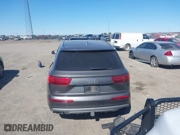 2019 Audi Q7 Premium with VIN WA1AAAF71KD007167, listed as a IAAI auction lot 41685423 with 84,632 mi miles and . Bid and sale history available at DreamBid. Image 16.