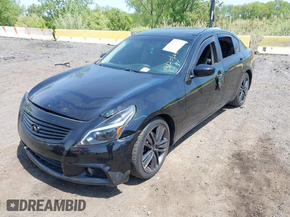 2010 Infiniti G37 x with VIN JN1CV6AR1AM452518, listed as a IAAI auction lot 42130947 with 170,575 mi miles. Bid and sale history available at carsss.com. Image 2.