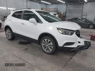 2018 Buick Encore Preferred with VIN KL4CJESB7JB596133, listed as a IAAI auction lot 41085078 with 99,000 mi miles. Bid and sale history available at carsss.com. Image 1.
