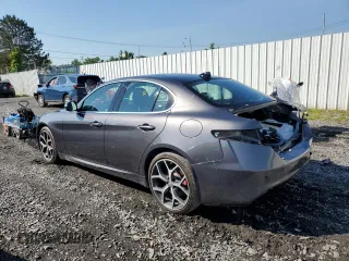 2020 Alfa Romeo Giulia Ti with VIN ZARFANBN1L7639146, listed as a Copart auction lot 60376234 with 31,675 mi miles and Salvage Title. Bid and sale history available at carsss.com. Image 2.
