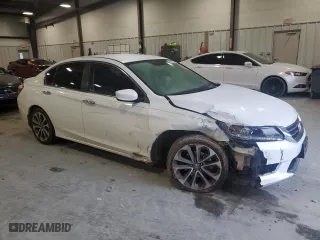 2014 Honda Accord Sedan Sport with VIN 1HGCR2F58EA240868, listed as a Copart auction lot 49003045 with 169,209 mi miles and Salvage Title. Bid and sale history available at carsss.com. Image 4.