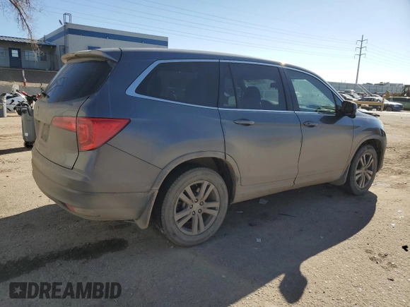 2016 Honda Pilot EX with VIN 5FNYF5H39GB025519, listed as a Copart auction lot 83624124 with 84,428 mi miles and Salvage Title. Bid and sale history available at carsss.com. Image 3.
