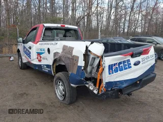 2018 Ford F-150 XL with VIN 1FTMF1CB7JKF68576, listed as a IAAI auction lot 41838856 with 15,396 mi miles. Bid and sale history available at carsss.com. Image 3.