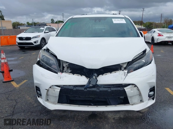 2018 Toyota Sienna SE with VIN 5TDXZ3DC5JS943512, listed as a IAAI auction lot 41786389 with 81,280 mi miles and . Bid and sale history available at DreamBid. Image 12.