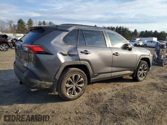 2024 Toyota RAV4 Hybrid XLE Premium with VIN 4T3B6RFV9RU155329, listed as a Copart auction lot 46131295 with 47,961 mi miles and Salvage Title. Bid and sale history available at DreamBid. Image 3.