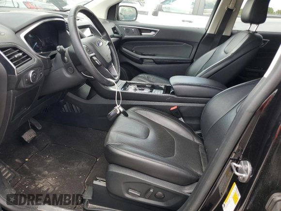 2020 Ford Edge Titanium with VIN 2FMPK3K99LBB21615, listed as a Copart auction lot 61408575 with 28,507 mi miles and Salvage title. Bid and sale history available at DreamBid. Image 7.
