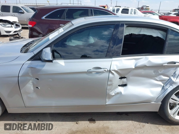 2016 BMW 3 Series with VIN WBA8F1C53GK439039, listed as a IAAI auction lot 40713471 with 117,595 mi miles and . Bid and sale history available at DreamBid. Image 14.