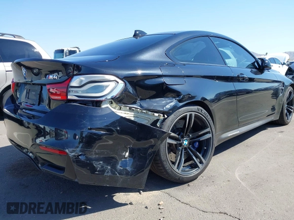 2018 BMW M4 z VIN WBS4Y9C57JAC86023, wystawiony jako IAAI lot #41858452 z przebiegiem 95 640 mil mil oraz . Historia ofert i sprzedaży dostępna na DreamBid. Obrazek 6.