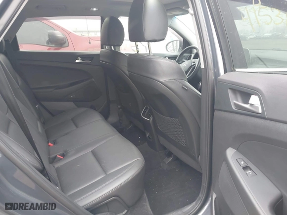 2021 Hyundai Tucson Sport with VIN KM8J3CAL9MU381508, listed as a IAAI auction lot 41538535 with 53,818 mi miles. Bid and sale history available at carsss.com. Image 8.