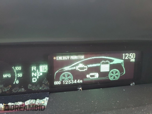 2010 Toyota Prius II with VIN JTDKN3DU7A1240697, listed as a Copart auction lot 50901915 with 125,344 mi miles and Salvage Title. Bid and sale history available at carsss.com. Image 9.