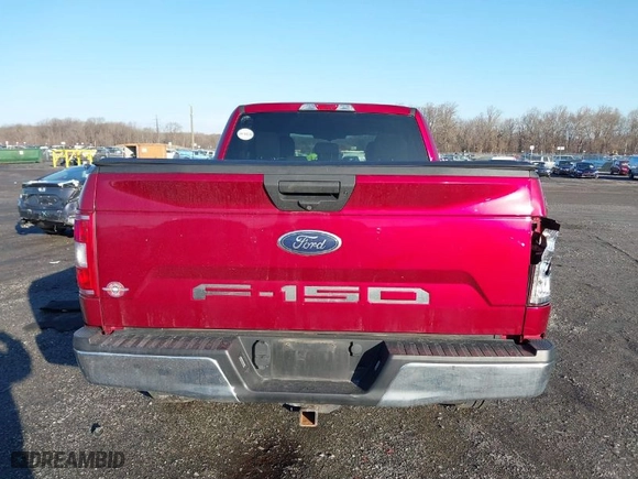 2018 Ford F-150 XL with VIN 1FTEX1EB3JFA21375, listed as a IAAI auction lot 41517176 with 123,198 mi miles. Bid and sale history available at carsss.com. Image 16.