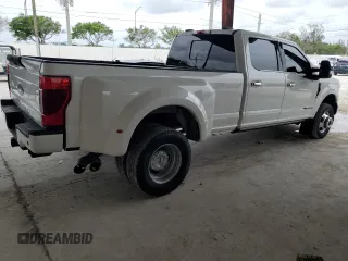 2021 Ford F-350 XL with VIN 1FT8W3DT6MED67209, listed as a Copart auction lot 60046965 with 59,510 mi miles and Salvage title. Bid and sale history available at DreamBid. Image 3.