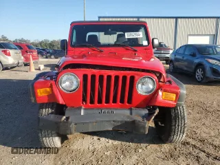 2005 Jeep Wrangler SE with VIN 1J4FA29S85P330100, listed as a Copart auction lot 85862984 with 75,526 mi miles and Salvage Title. Bid and sale history available at carsss.com. Image 5.