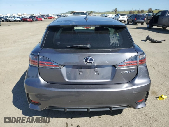 2016 Lexus CT 200h z VIN JTHKD5BH3G2276800, wystawiony jako Copart lot #49264825 z przebiegiem 82 841 mil mil oraz Szkody całkowita. Historia ofert i sprzedaży dostępna na DreamBid. Obrazek 6.