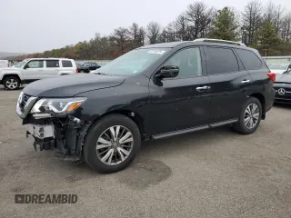 2020 Nissan Pathfinder SL with VIN 5N1DR2CNXLC578714, listed as a Copart auction lot 83186224 with 67,351 mi miles and Non Repairable. Bid and sale history available at carsss.com. Image 1.