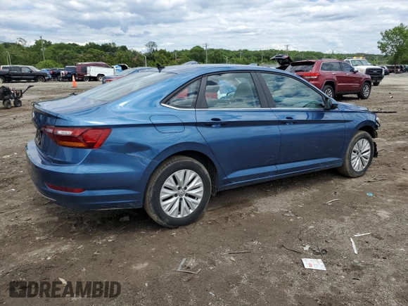 2019 Volkswagen Jetta S with VIN 3VWC57BU2KM214508, listed as a Copart auction lot 57969995 with 30,717 mi miles and Salvage title. Bid and sale history available at DreamBid. Image 3.