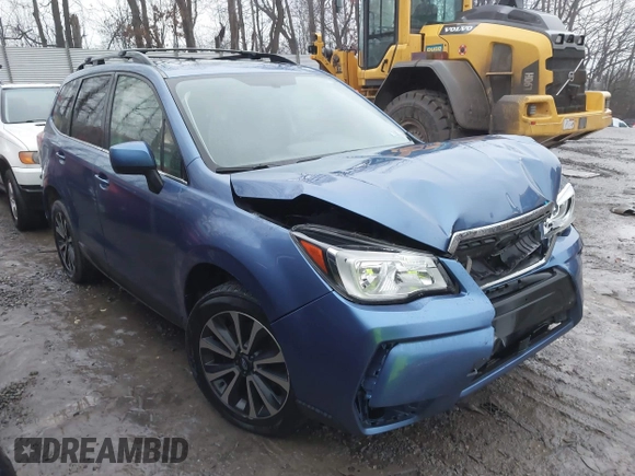2017 Subaru Forester Premium with VIN JF2SJGEC0HH404755, listed as a IAAI auction lot 41456874 with 50,055 mi miles. Bid and sale history available at carsss.com. Image 1.