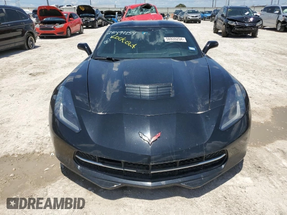2015 Chevrolet Corvette 2LT with VIN 1G1YD2D76F5102501, listed as a Copart auction lot 56935254 with 104,595 mi miles and Clean Title. Bid and sale history available at carsss.com. Image 5.