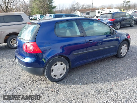 2007 Volkswagen Rabbit with VIN WVWBR71K27W193573, listed as a IAAI auction lot 41043481 with 141,872 mi miles and . Bid and sale history available at DreamBid. Image 4.
