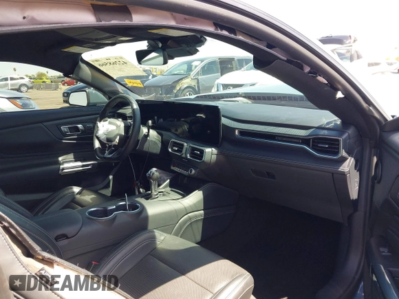 2024 Ford Mustang EcoBoost with VIN 1FA6P8THXR5140195, listed as a IAAI auction lot 42268566 with 11,032 mi miles and . Bid and sale history available at DreamBid. Image 5.