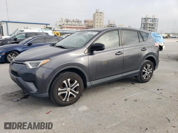 2018 Toyota RAV4 LE with VIN JTMBFREV8JJ260321, listed as a Copart auction lot 50588215 with 208,236 mi miles and Salvage title. Bid and sale history available at DreamBid. Image 1.