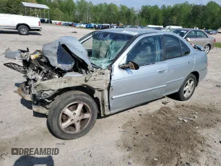 2003 Nissan Sentra XE z VIN 3N1CB51D53L779928, wystawiony jako Copart lot #53738355 z przebiegiem Nie podano mil oraz Szkoda całkowita • Salvage title. Historia ofert i sprzedaży dostępna na DreamBid. Obrazek 1.