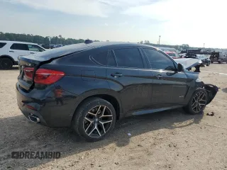 2015 BMW X6 xDrive35i with VIN 5UXKU2C58F0F94895, listed as a Copart auction lot 57175633 with 81,198 mi miles. Bid and sale history available at carsss.com. Image 3.