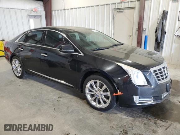 2013 Cadillac XTS Luxury with VIN 2G61P5S36D9239569, listed as a Copart auction lot 51485685 with 214,837 mi miles and Salvage title. Bid and sale history available at DreamBid. Image 4.