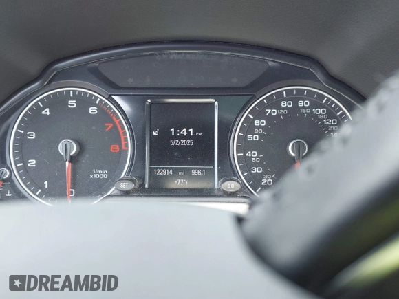 2014 Audi Q5 Premium Plus with VIN WA1LFAFP2EA060718, listed as a IAAI auction lot 42161099 with 122,914 mi miles and . Bid and sale history available at DreamBid. Image 7.