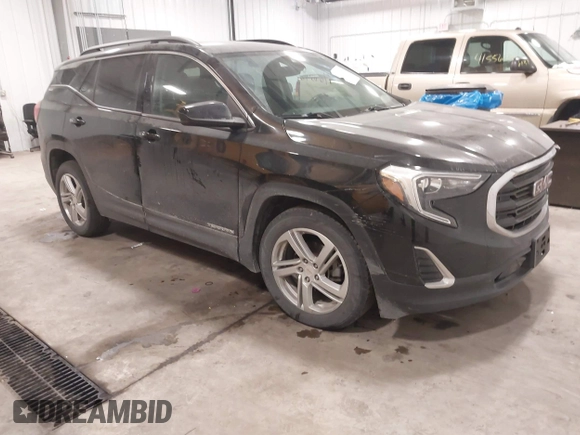 2020 GMC Terrain SLE with VIN 3GKALTEV7LL113263, listed as a IAAI auction lot 41603403 with 82,254 mi miles. Bid and sale history available at carsss.com. Image 1.