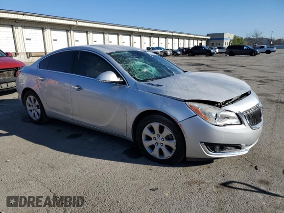 2014 Buick Regal Premium I with VIN 2G4GM5ER3E9177867, listed as a Copart auction lot 76380634 with 126,304 mi miles and Clean title. Bid and sale history available at DreamBid. Image 4.