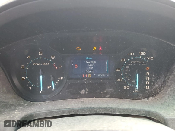 2014 Ford Explorer XLT with VIN 1FM5K7D83EGB35542, listed as a Copart auction lot 52088705 with 163,061 mi miles and Salvage title. Bid and sale history available at DreamBid. Image 9.