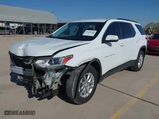 2020 Chevrolet Traverse LT Cloth with VIN 1GNERGKW2LJ152910, listed as a IAAI auction lot 41798723 with 81,295 mi miles. Bid and sale history available at carsss.com. Image 2.