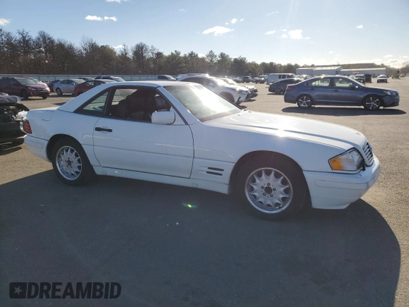 1997 Mercedes-Benz SL 500 with VIN WDBFA63F2VF146008, listed as a Copart auction lot 87655655 with 212,356 mi miles and Clean title. Bid and sale history available at DreamBid. Image 4.