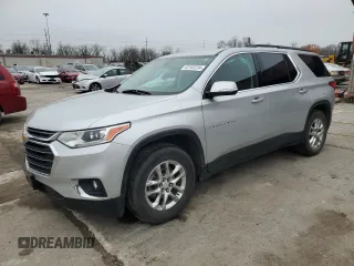 2021 Chevrolet Traverse LT Cloth with VIN 1GNEVGKW1MJ238769, listed as a Copart auction lot 82193234 with 36,694 mi miles and Salvage Title. Bid and sale history available at carsss.com. Image 1.