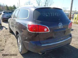 2008 Buick Enclave CXL with VIN 5GAEV23708J228972, listed as a IAAI auction lot 41777135 with 0 mi miles. Bid and sale history available at carsss.com. Image 3.