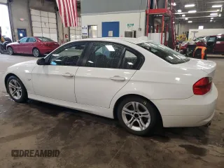 2008 BMW 3 Series 328i with VIN WBAVC53508FZ82734, listed as a Copart auction lot 54942045 with 187,762 mi miles and Salvage Title. Bid and sale history available at carsss.com. Image 2.