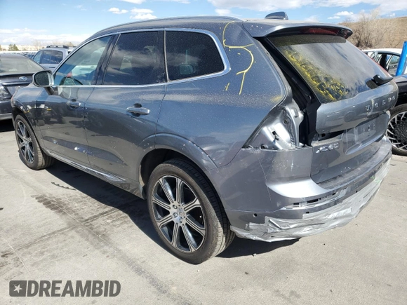 2021 Volvo XC60 Inscription z VIN YV4102RL1M1685670, wystawiony jako Copart lot #50512565 z przebiegiem 24 026 mil mil oraz Szkoda całkowita • Salvage title. Historia ofert i sprzedaży dostępna na DreamBid. Obrazek 2.