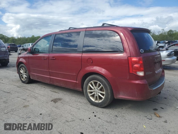 2015 Dodge Grand Caravan SXT with VIN 2C4RDGCG1FR529808, listed as a Copart auction lot 55958865 with 220,723 mi miles and Clean Title. Bid and sale history available at DreamBid. Image 2.