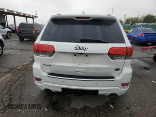 2019 Jeep Grand Cherokee Overland with VIN 1C4RJFCT7KC640527, listed as a Copart auction lot 54276725 with 282,202 mi miles and Salvage title. Bid and sale history available at DreamBid. Image 6.