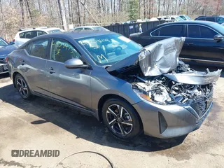 2024 Nissan Sentra SV with VIN 3N1AB8CV2RY276531, listed as a IAAI auction lot 41823473 with 12,143 mi miles and . Bid and sale history available at DreamBid. Image 1.