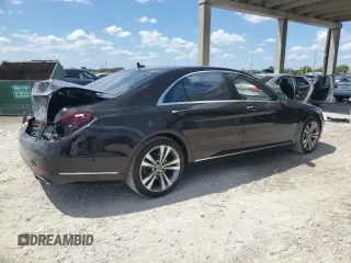 2017 Mercedes-Benz S 550 with VIN WDDUG8FB9HA322605, listed as a Copart auction lot 50385435 with 72,715 mi miles and Salvage Title. Bid and sale history available at carsss.com. Image 3.