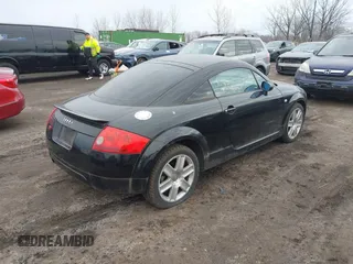 2003 Audi TT with VIN TRUSC28N031013220, listed as a IAAI auction lot 41701292 with 143,020 mi miles and . Bid and sale history available at DreamBid. Image 4.