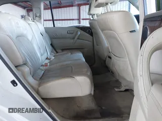 2012 Infiniti QX56 8-passenger with VIN JN8AZ2ND0C9715396, listed as a IAAI auction lot 41267602 with 206,630 mi miles and . Bid and sale history available at DreamBid. Image 8.