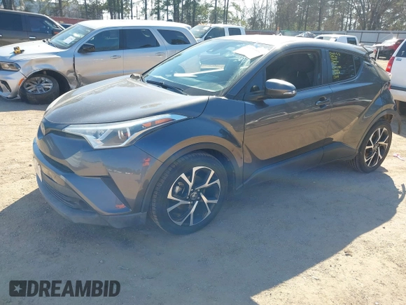 2018 Toyota C-HR XLE with VIN NMTKHMBXXJR021230, listed as a IAAI auction lot 41684693 with 157,438 mi miles and . Bid and sale history available at DreamBid. Image 18.