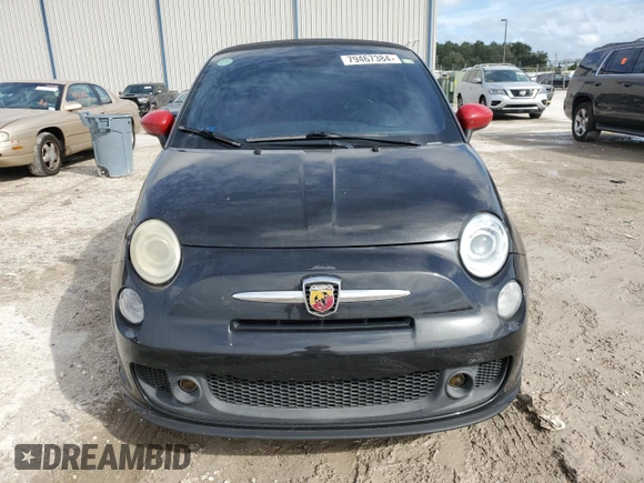 2013 FIAT 500 Abarth with VIN 3C3CFFJH5DT664746, listed as a Copart auction lot 79467384 with 84,548 mi miles and Salvage Title. Bid and sale history available at carsss.com. Image 5.