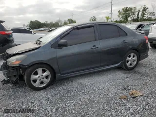 2007 Toyota Yaris with VIN JTDBT923671002917, listed as a Copart auction lot 51206025 with NaN miles and Salvage Title. Bid and sale history available at carsss.com. Image 1.