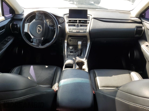 2015 Lexus NX 200t with VIN JTJBARBZ8F2044781, listed as a Copart auction lot 49498065 with 121,666 mi miles and Salvage Title. Bid and sale history available at DreamBid. Image 8.