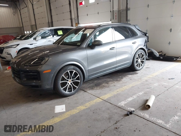 2024 Porsche Cayenne S with VIN WP1AL2AY1RDA34013, listed as a IAAI auction lot 41734007 with 9,778 mi miles and . Bid and sale history available at DreamBid. Image 22.