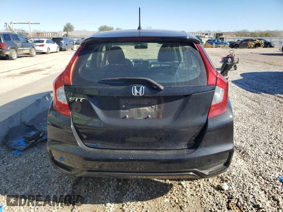 2019 Honda Fit LX with VIN 3HGGK5G43KM706735, listed as a Copart auction lot 79796484 with 130,007 mi miles and Salvage Title. Bid and sale history available at DreamBid. Image 6.